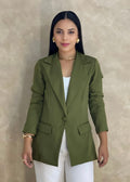 Blazer Feminino Modelo Premium - Gola escama de peixe