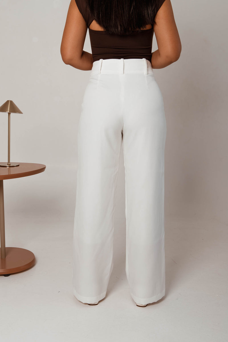 Calça Wideleg Marrom
