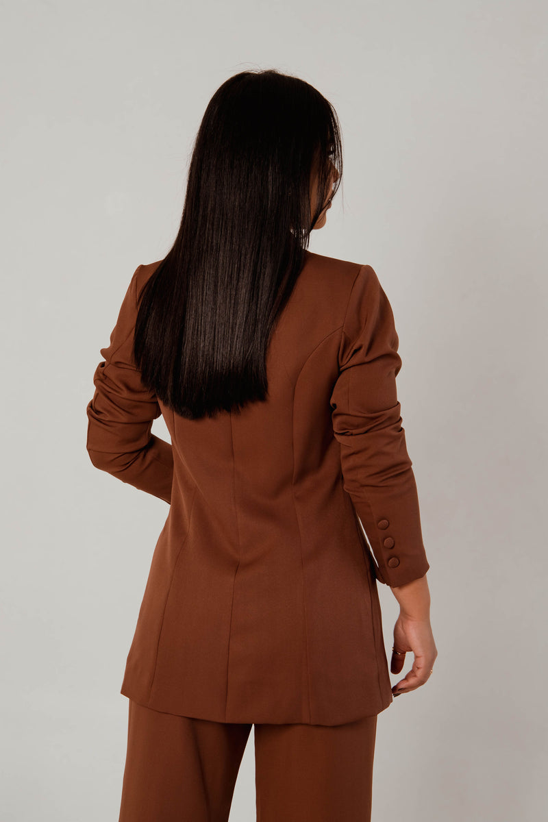 Blazer Premium Tradicional - Marrom