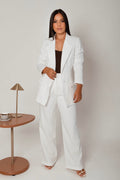 Conjunto Blazer Tradicional + Calça Wideleg