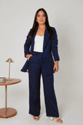 Conjunto Blazer Tradicional + Calça Wideleg