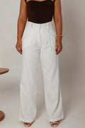 Calça Alfaiataria Feminina Wideleg Conjunto