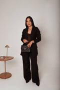 Conjunto Blazer Tradicional + Calça Wideleg